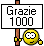 Grazie 1000